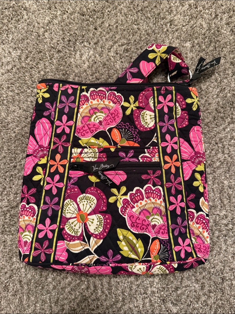 Vera Bradley Hipster Crossbody in Pirouette Pink